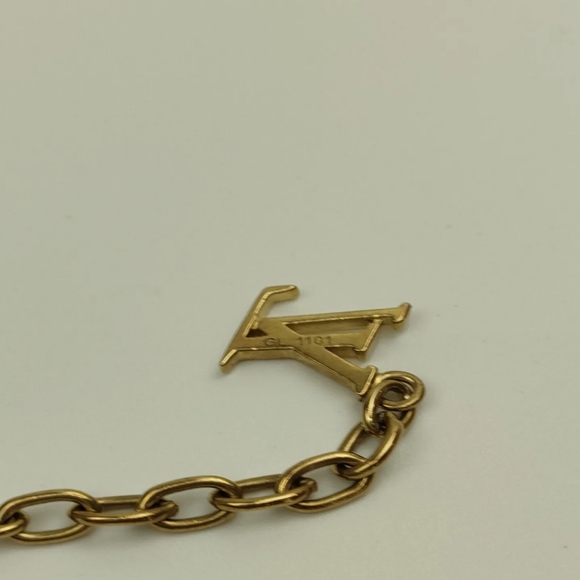LOUIS VUITTON BRACELET GOLD /PURPLE/ GL1101 - Picture 8 of 13